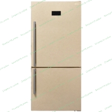 Холодильник Sharp SJ-653GHXJ52R бежевый двухкамерный 400/164 л морозилка снизу, No Frost
