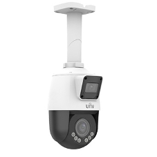 Сдвоенная видеокамера IP Uniview IPC9312LFW-AF28-2X4 Мини-PTZ: 2 x 2MP, поворотн. 4X объектив 2.8-12.0мм моториз. AF, обзорн. 2.8мм, IR upto 10m/50m, LightHunter, Ultra 265/H.265/H.264/MJPEG, 2 потока, 2 Mic & speaker, Micro SD, WiFi, PoE, IP66 Сдвоенная видеокамера IP Uniview IPC9312LFW-AF28-2X4 Мини-PTZ: 2 x 2MP, поворотн. 4X объектив 2.8-12.0мм моториз. AF, обзорн. 2.8мм, IR upto 10m/50m, LightHunter, Ultra 265/H.265/H.264/MJPEG, 2 потока, 2 Mic & speaker, Micro SD, WiFi, PoE, IP66