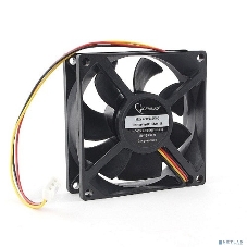 Вентилятор для корпуса Gembird D8025HM-3 черный 80мм 2600rpm 30.5db 3-pin