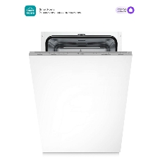 Посудомоечная машина Midea MID45S100i 9 комплектов посуды, электронное управление, 5 программ, серебристый