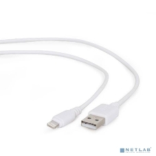 Кабель Filum USB 2.0, 1 м., белый, 2 А, разъемы: USB A male - Lightning male, пакет. (FL-C-U2-AM-LM-1M-W)