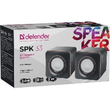 Акустическая система Defender SPK 33 (2.0,5 Вт, питание от USB)