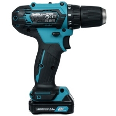 Дрель-шуруповерт Makita DF333DWAE, 12 В, 2 Ач, 30 Нм, щеточный