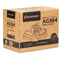 Мотобур Champion AG364, 2.2кВт, 64см3, 12.8кг