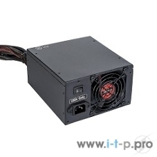 Блок питания серверный ExeGate ServerPRO-500ADS (EX235029RUS), 500Вт, 2х80мм, черный