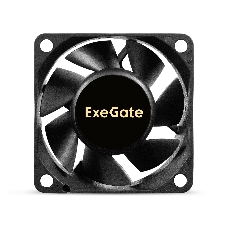 Вентилятор для корпуса ExeGate ExtraPower EP06025S2P черный, 60 мм, 4500 об/мин, 31 дБ, 2 pin