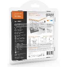 Лента светодиодная Basic Gauss 12V 14,4W/m 1400lm/m 3000K IP20 LED 3m 1/100
