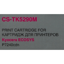 Картридж лазерный Cactus CS-TK5290M пурпурный (13000 стр.) для Kyocera ECOSYS P7240cdn