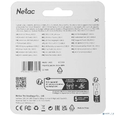 Флешка USB Netac UA31 (NT03UA31N-016G-20P), 16Gb, USB 2.0, R/W 110/45, розовый/белый
