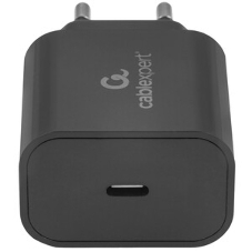 Сетевое зарядное устройство Cablexpert 20Вт, 3А, QC3.0/PD, 1xType-C, черный, пакет