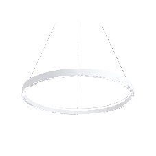 Подвесной светодиодный светильник Ambrella light FL5851 WH белый 35W 3000K/4200K/6400K D600*600 (без ПДУ)