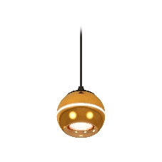 Светильник Ambrella XP1105001 PYG/SBK золото желтое полированное/черный песок MR16 GU5.3 LED 3W 4200K(A2302,C1105,N7014)