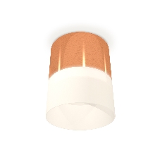 Светильник Ambrella Light XS8122011 PPG/FR золото розовое полированное/белый матовый GX53 (C8122, N8402)