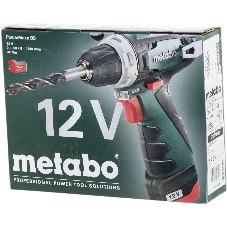 Аккум.дрель METABO PowerMaxx BS (600079550)2х2А·ч в сумке