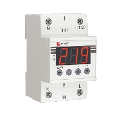 Реле напряжения с дисплеем MRV 63А PROxima EKF MRV-63A