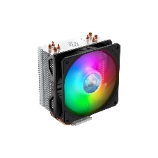 Кулер для процессора Cooler Master Hyper 212 ARGB черный, 120 мм, алюминий/медь, 1800 об/мин, 27 дБ, 4 pin, 150 Вт, 157 мм