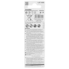 Батарейка для часов Camelion G 8 BL-10 Mercury Free (0%Hg), 391A/LR1120/191) 1.5 В