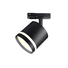 Трековый однофазный светильник Ambrella light GL5372 BK черный GX53 max 12W