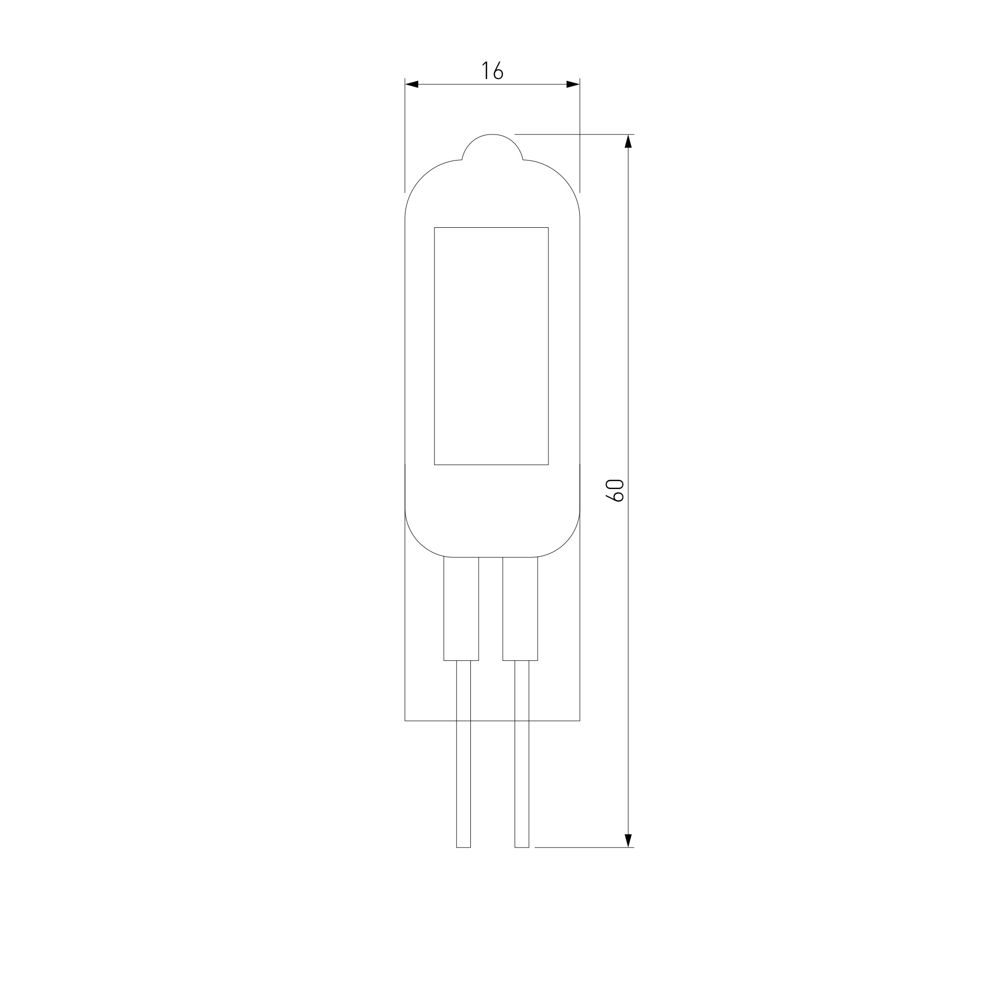 BLG420 / Светодиодная лампа G4 LED 5W 220V 4200K