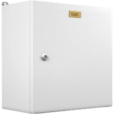 Шкаф электротехнический настенный Elbox EMW, IP66, 400х400х150 мм (ВхШхГ), дверь: металл, металл, серый