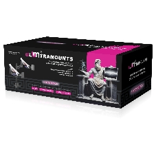 Кронштейн для мониторов Ultramounts UM742BW черный/белый 24