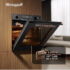 Духовой шкаф Weissgauff EOM 751 PDB Black Edition
