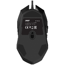Мышь проводная Acer OMW170 черный, 3200 dpi, USB, кнопки - 6