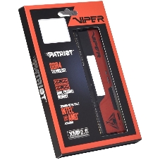 Оперативная память Patriot Viper Elite II, DDR4, 16GB (2x8 GB), 2666 MHz, CL16, DIMM, радиатор, красный