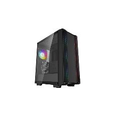 Компьютерный корпус MidiTower Deepcool CC560 A-RGB черный (ATX, без БП, ARGB, USB3.2 Type-A+USB 2.0 Type-A) (R-CC560-BKTAA4-G-2)