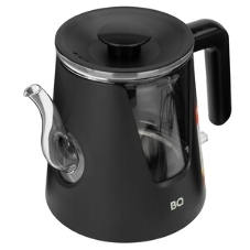 Чайник электрический BQ KT0046DW черный, 2200 Вт, 1л