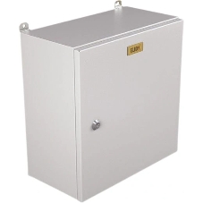 Шкаф электротехнический настенный Elbox EMW, IP66, 400х400х150 мм (ВхШхГ), дверь: металл, металл, серый