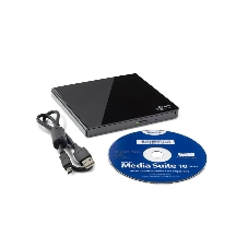 Оптический привод внешний DVD-RW LG GP57EB40 черный USB slim RTL