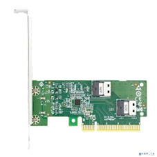 Адаптер для SSD PCIe x8 to Two SlimSAS SFF-8654 4i Adapter