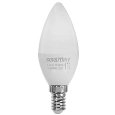 Лампа светодиодная Smartbuy 7W/6000/E14 (SBL-C37-07-60K-E14)