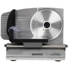 Ломтерезка Centek CT-1380, 150 Вт, толщина нарезки 3-15мм, держатель крайнего ломтика