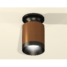 Светильник Ambrella Light XS6304111 SCF/PBK кофе песок/черный полированный MR16 GU5.3 (N6902, C6304, N6131)