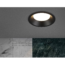 TN6759 BK черный IP44 GX53 max 15W D105*33