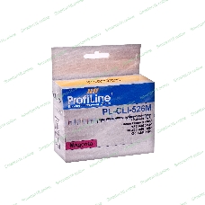 Картридж струйный ProfiLine PL-CLI-526M с чипом для принтеров Canon Pixma IP4850/MG5150/MG5250/MG6150/MG8150 Magenta водн