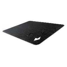Коврик для мыши Gembird MP-BLACK-S, черный, 220х180х2мм, ткань/резина, пакет