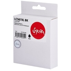 Картридж струйный Sakura LC567XLBK для Brother, черный, 28 мл., 1500 к.