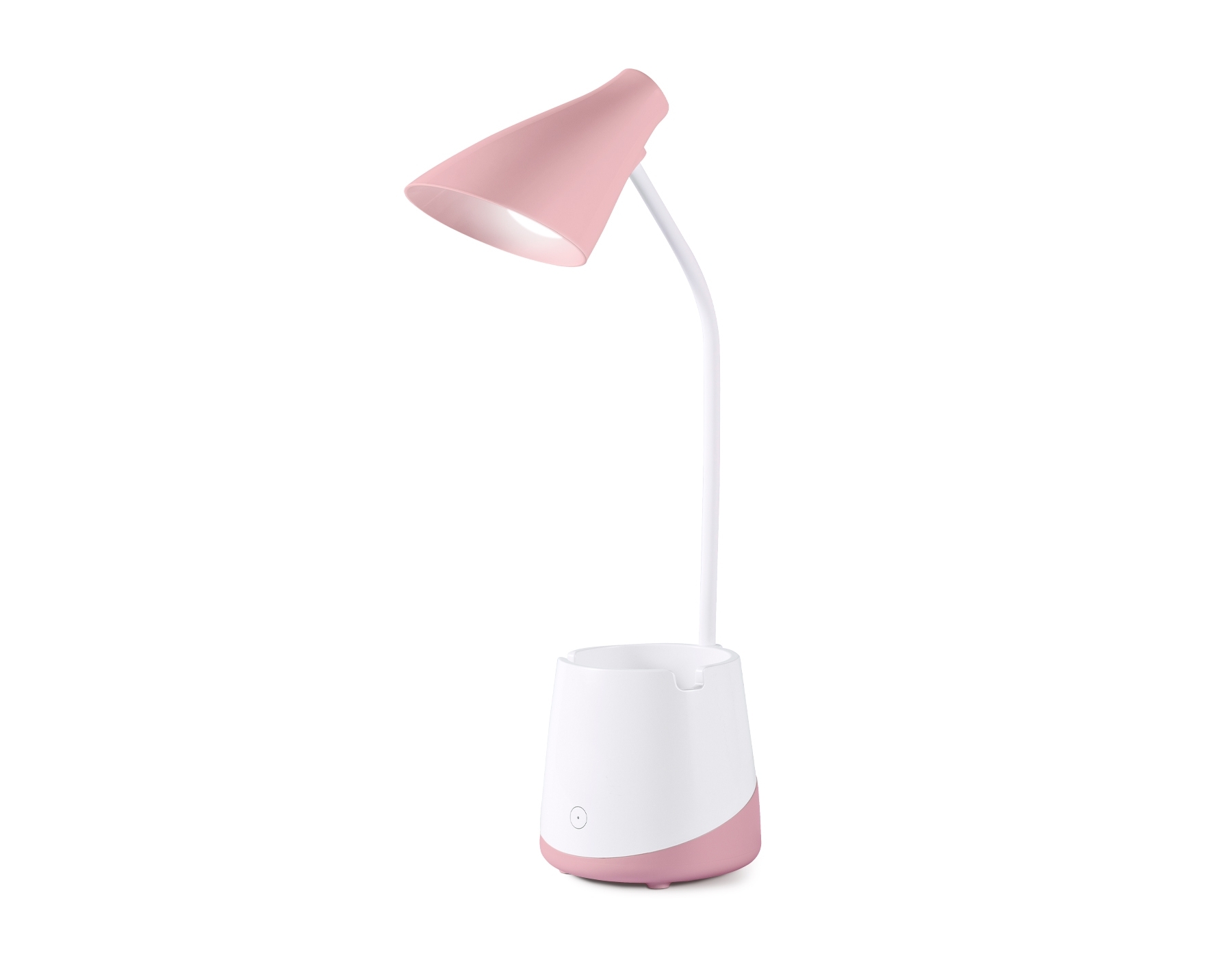 Светодиодная настольная лампа Ambrella light DE565 PI/WH розовый/белый LED 3000-6000K 5W