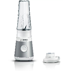 Блендер стационарный Bosch MMB2111T серебристый, 450 Вт, 1 скорость