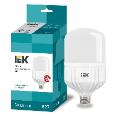 Лампа cветодиодная IEK LLE-HP-30-230-40-E27 HP 30Вт 230В 4000К E27