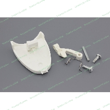 Ручка люка для стиральной машины Candy, Hoover, Zerowatt белая 90473547