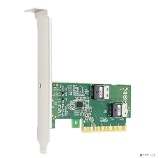 Адаптер для SSD PCIe x8 to Two SlimSAS SFF-8654 4i Adapter