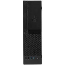 Компьютерный корпус с блоком питания 300Вт. Сase Foxline mATX Desktop 300W, 2xUSB 3.0, 2xUSB 2.0, toolless, Black, 8см. fan, powercord
