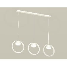 Светильник Ambrella light XB9106150/3 SWH/FR белый песок/белый матовый GX53 (C9106, N8412)