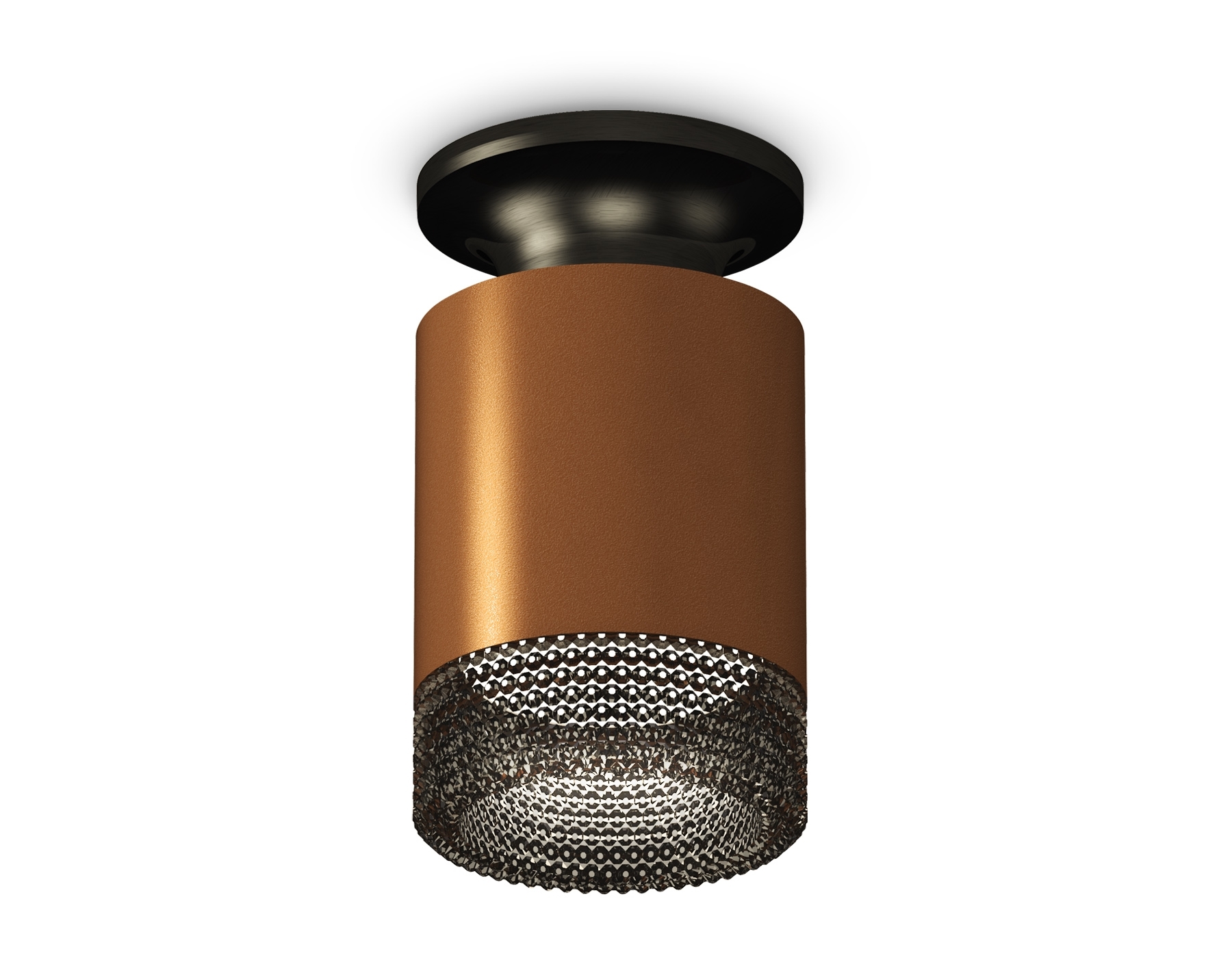 Светильник Ambrella Light XS6304112 SCF/PBK/BK кофе песок/черный полированный/тонированный MR16 GU5.3 (N6902, C6304, N6151)