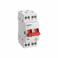 Переключатель трехпозиционный 2п 16А Basic EKF tps-2-16