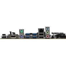 Материнская плата MSI PRO B650M-B, AM5, AMD B650, 2xDDR5, 4xSATA, 1xM.2, 1xPCIe 4.0 x16, HDMI, D-Sub, 1x2.5Gb LAN, 3x3.5 мм, 7.1, microATX
